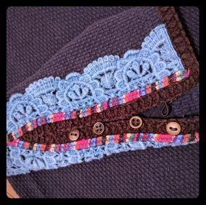 Free people lace cuff thermal